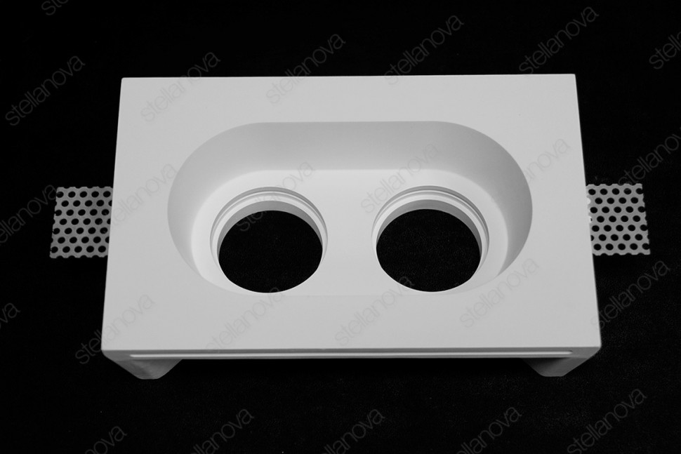 STELLANOVA IZAR DUO SN 007 светильник встраиваемый гипсовый