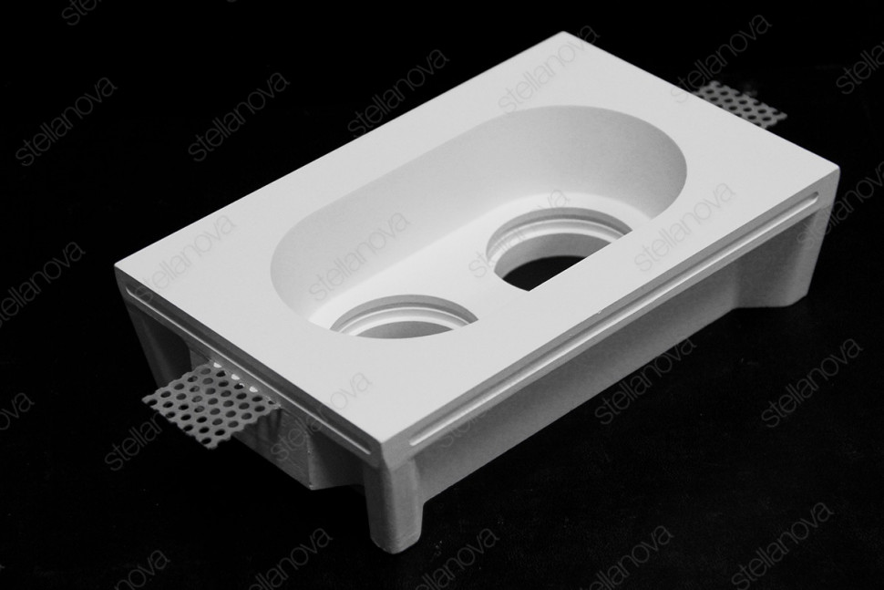 STELLANOVA IZAR DUO SN 007 светильник встраиваемый гипсовый
