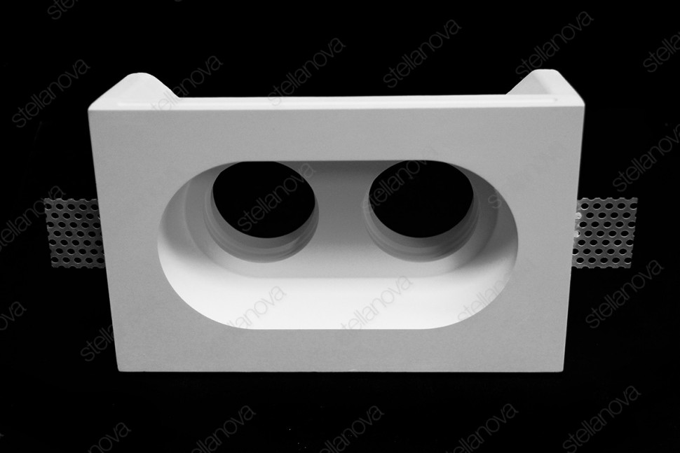 STELLANOVA IZAR DUO SN 007 светильник встраиваемый гипсовый