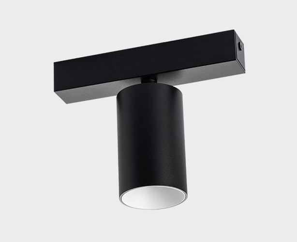 DANNY E1 black + Ring Danny white светильник потолочный поворотный