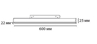 IT012-5021 black 3000K светильник трековый
