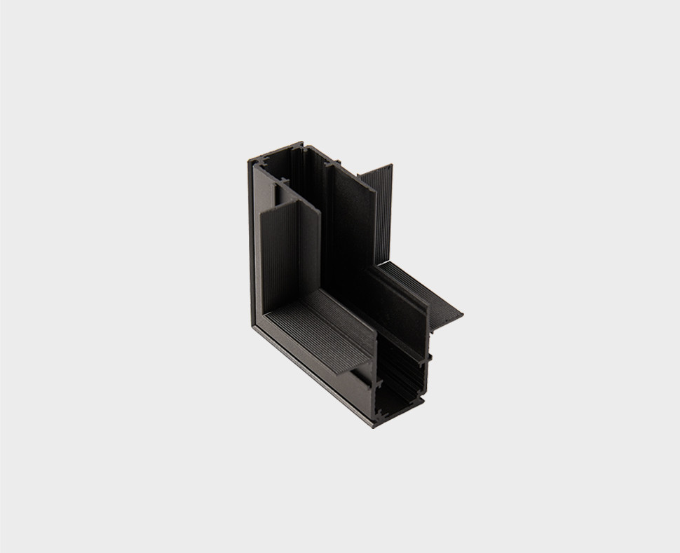 IT012-5033 black соединитель вертикальный угловой