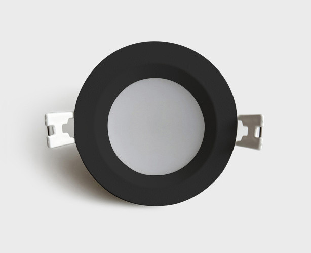 IT08-8018 black 4000K светильник встраиваемый влагозащищенный