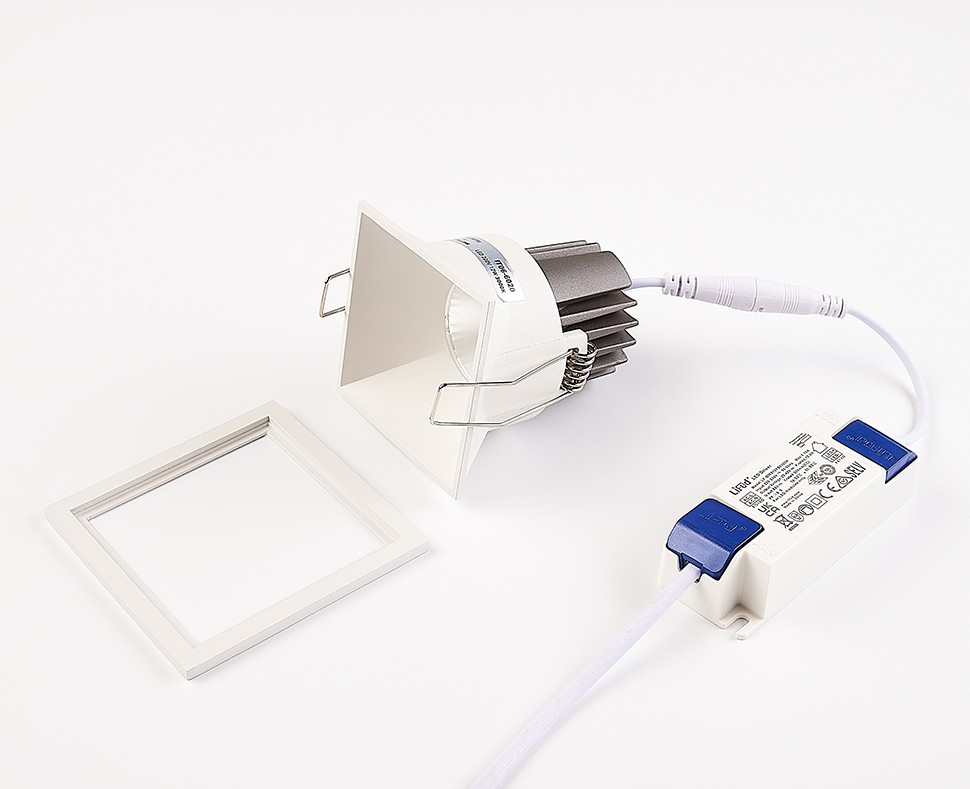IT06-6020 white 3000K + IT06-6021 white светильник встраиваемый