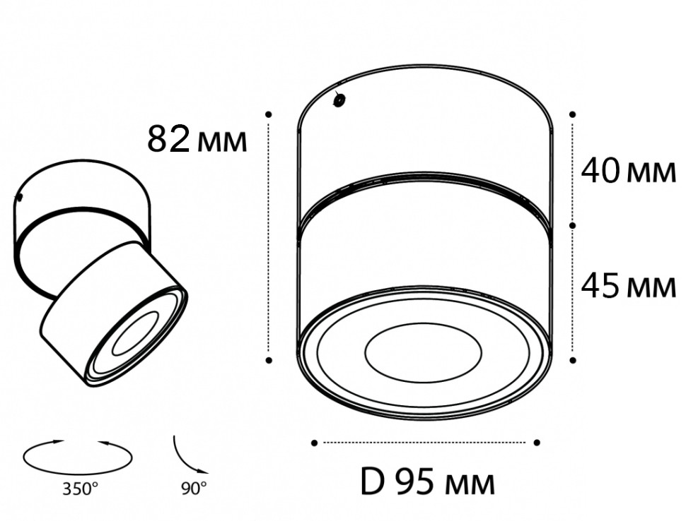 IT02-011 white 4000K светильник потолочный влагозащищенный