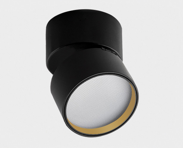 IT02-006 black 3000K светильник потолочный влагозащищенный