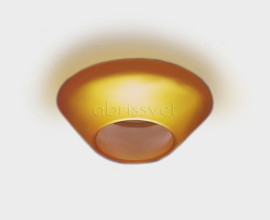 MICROLUCE TEO amber светильник встраиваемый