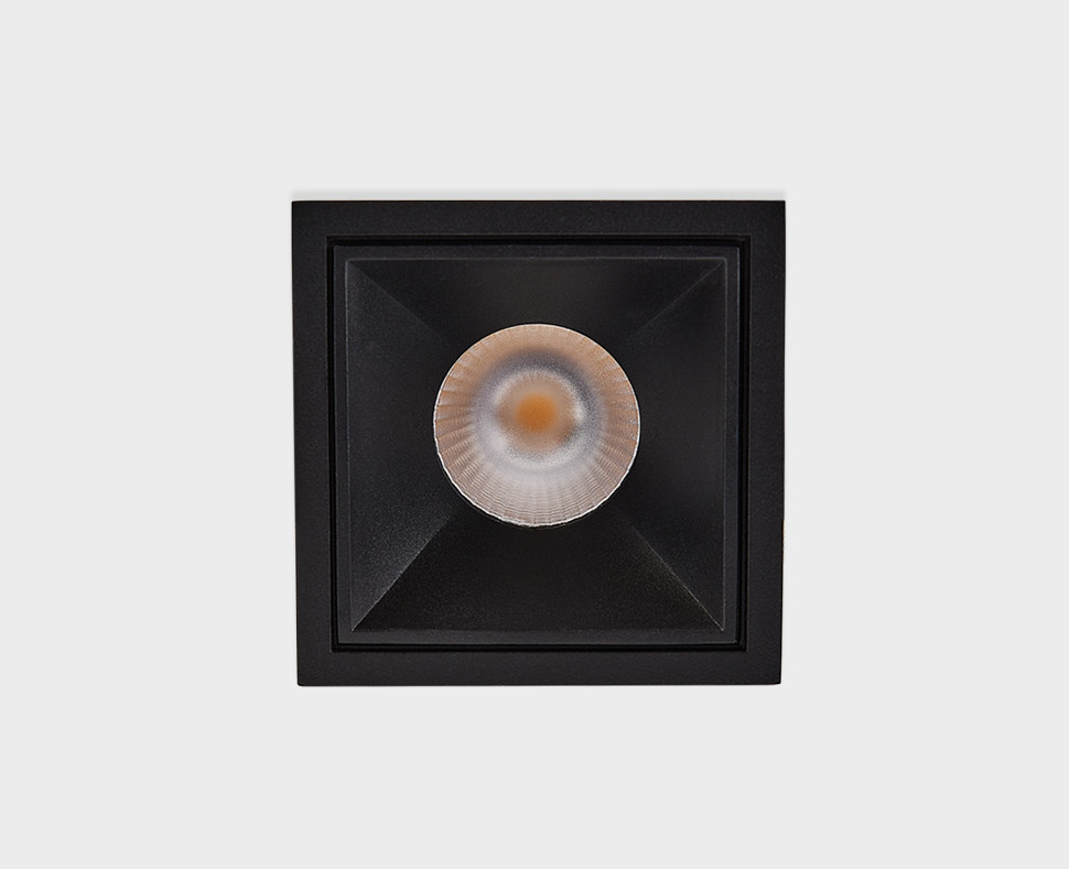 IT06-6020 black 4000K + IT06-6021 black светильник встраиваемый