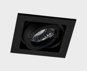 QANA 1L black светильник встраиваемый