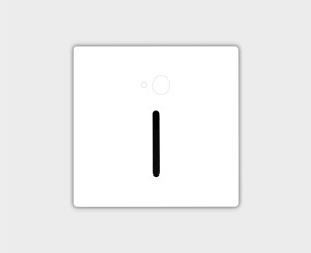 IT015-0303 white передняя панель для светильника IT015-0301