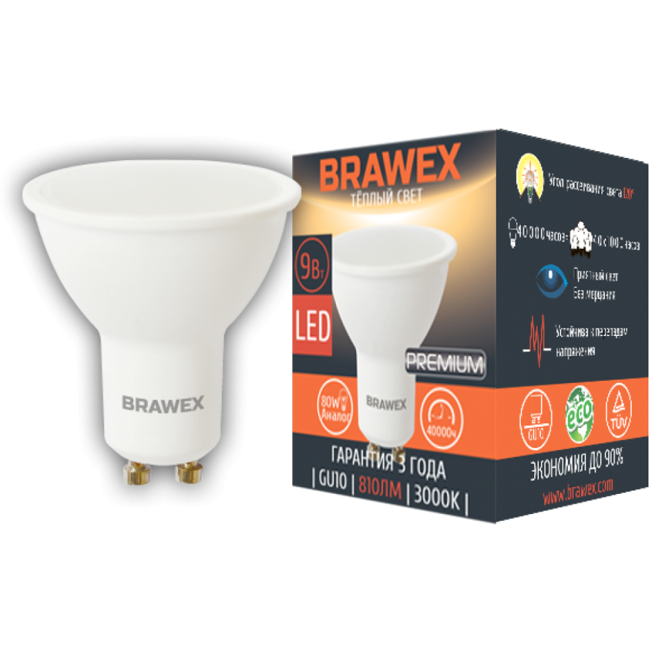 BRAWEX 4107J-PAR16k1-9L