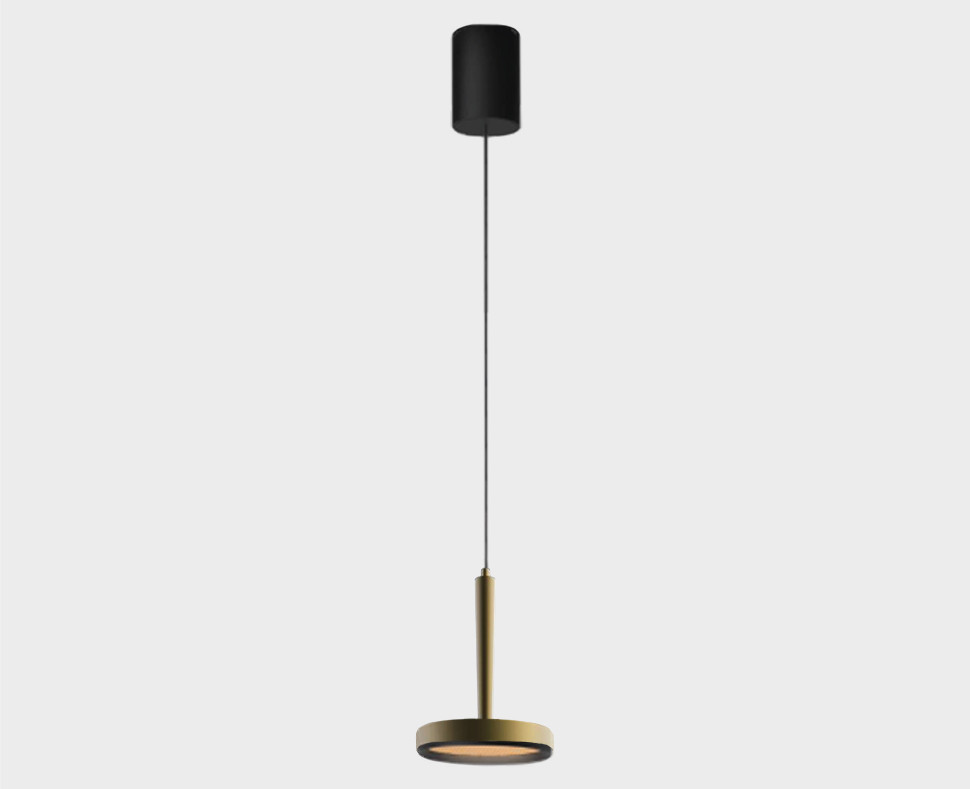 IT02-025 gold 3000K+IT02-024 black светильник подвесной