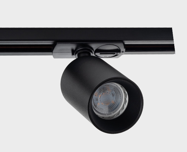 DANNY TR black + Ring Danny white светильник трековый