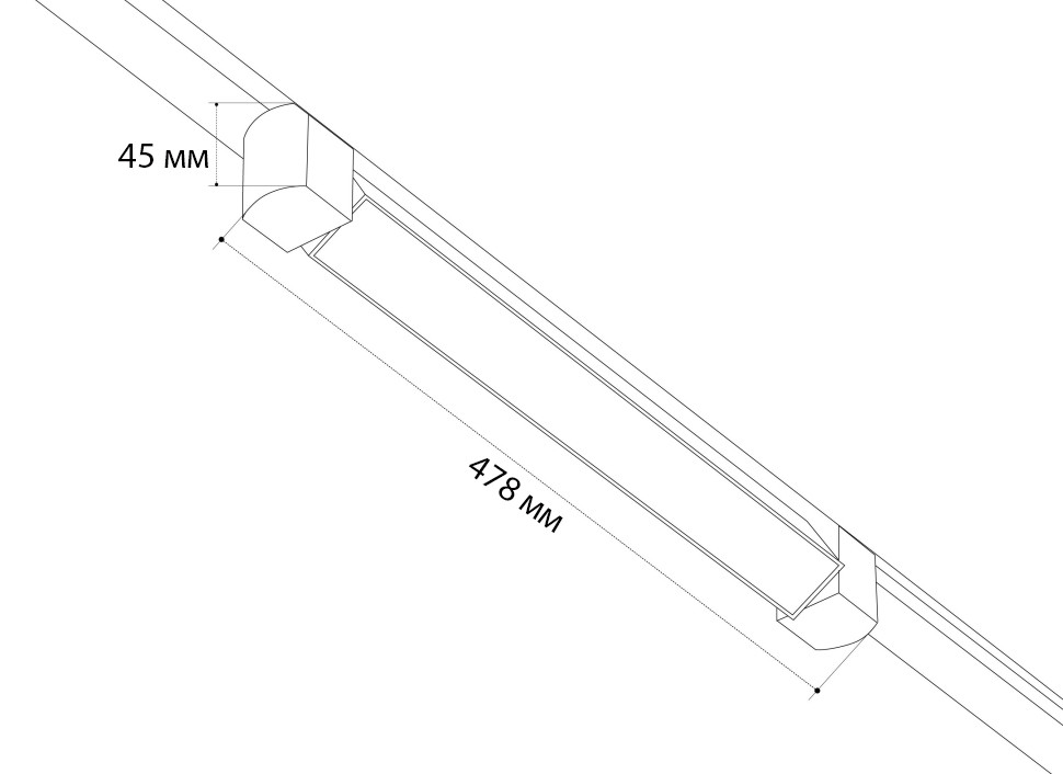 IT08-8030 white 4000K светильник трековый