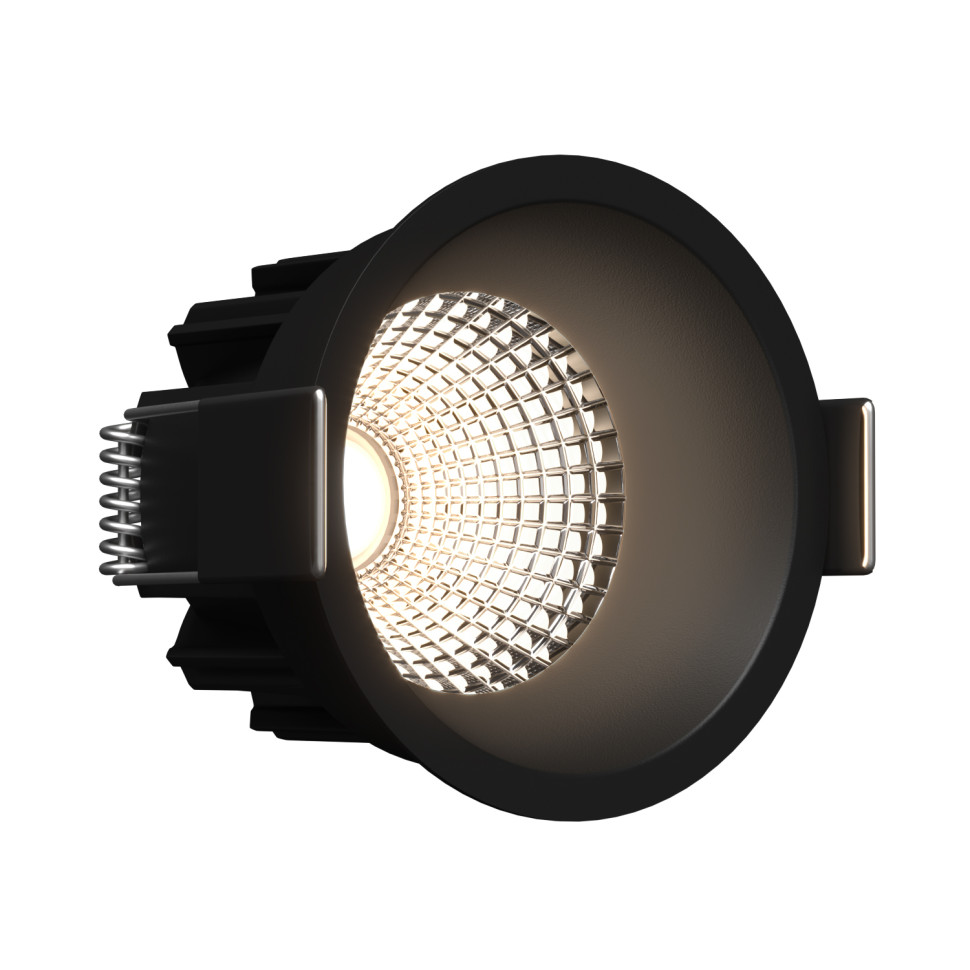 IT08-8035 black 3000K светильник встраиваемый влагозащищенный
