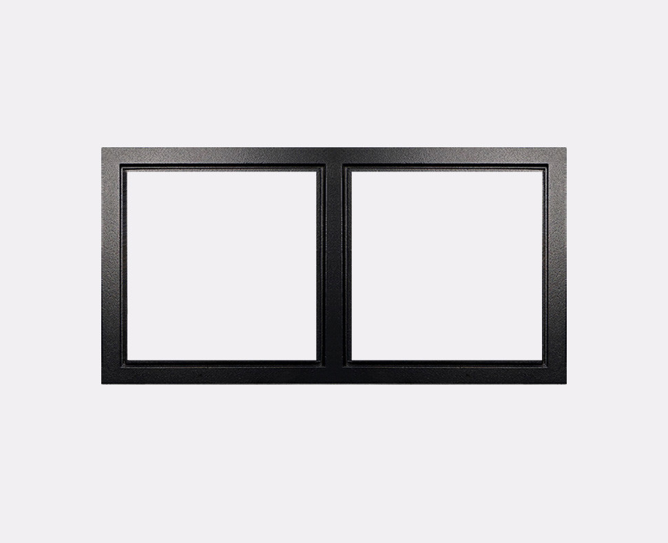 IT06-6022 black рамка для встраиваемого светильника