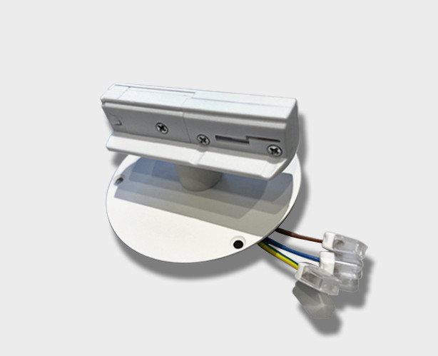 IT02-006 white 3000K +  IT08-8017 white  светильник трековый