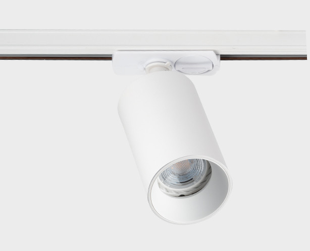 DANNY TR white + Ring Danny black светильник трековый
