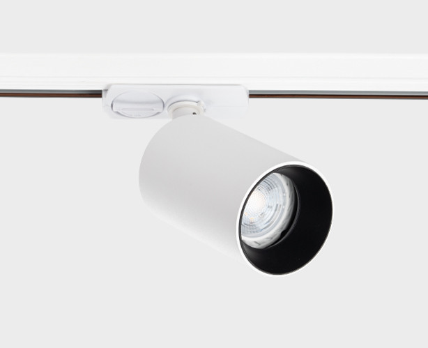 DANNY TR white + Ring Danny black светильник трековый