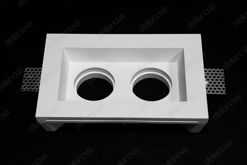 STELLANOVA MAIA DUO FLAT SN 004 светильник встраиваемый гипсовый