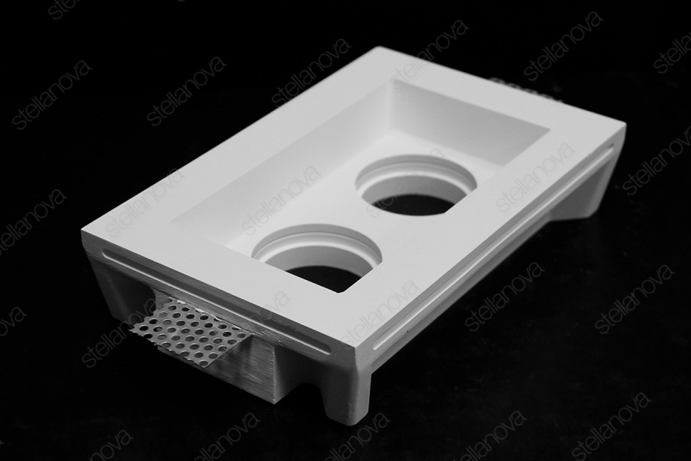 STELLANOVA MAIA DUO FLAT SN 004 светильник встраиваемый гипсовый