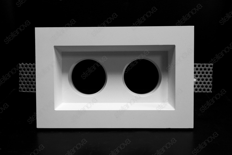 STELLANOVA MAIA DUO FLAT SN 004 светильник встраиваемый гипсовый