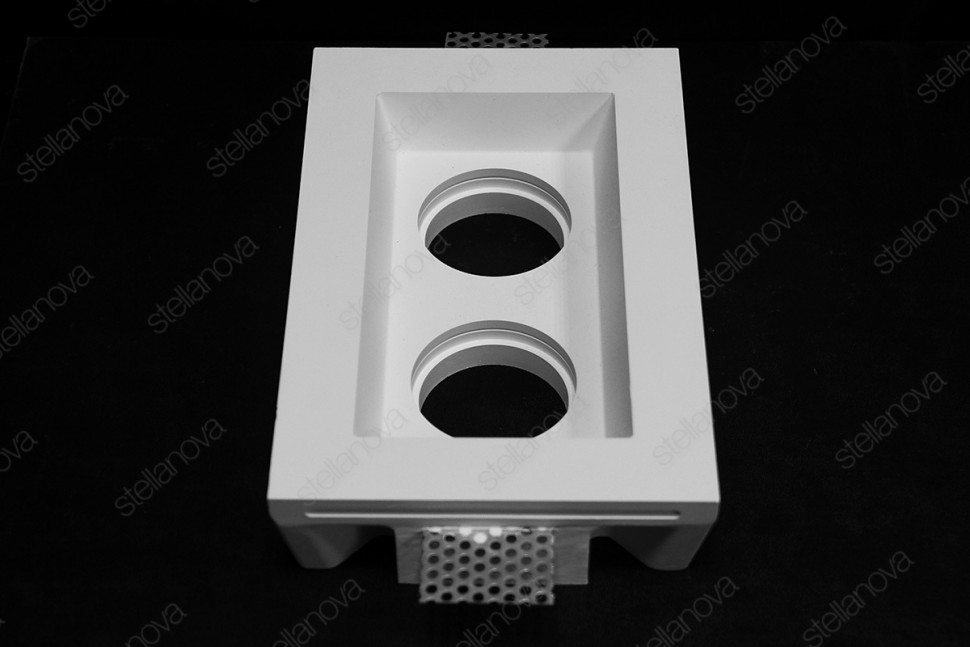 STELLANOVA MAIA DUO FLAT SN 004 светильник встраиваемый гипсовый