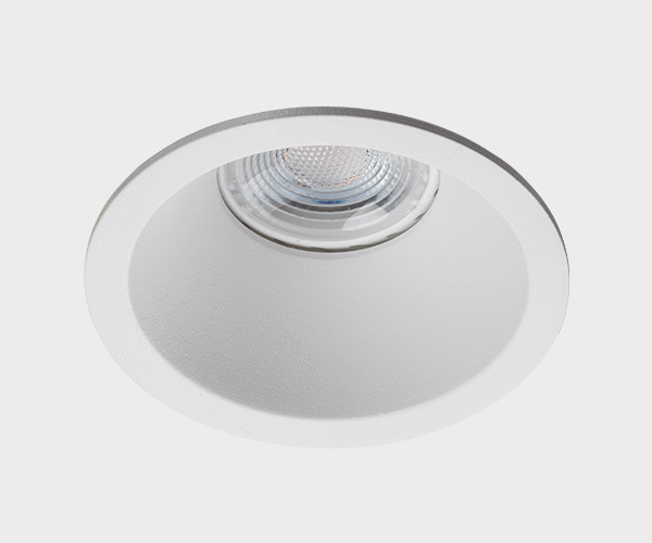 M01-1009 white - 2шт. + M01-1020 white светильник встраиваемый с рамкой
