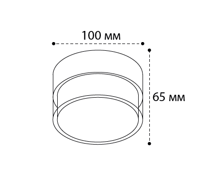 IT06-6042 white 3000K светильник потолочный
