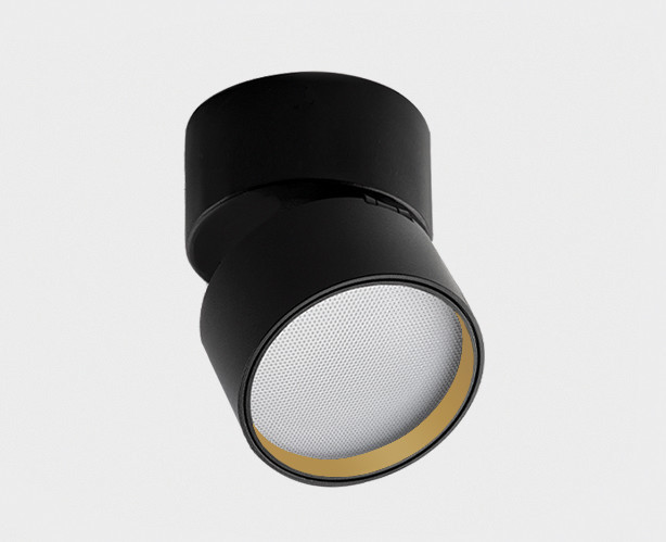 IT02-005 black 3000K + IT02-012 ring gold