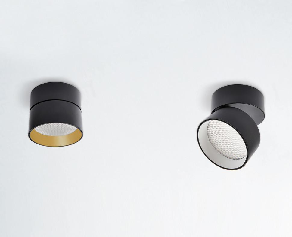 IT02-005 black 3000K + IT02-012 ring gold