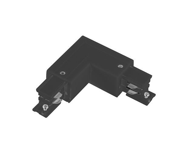 WSO 28B right black соединитель угловой
