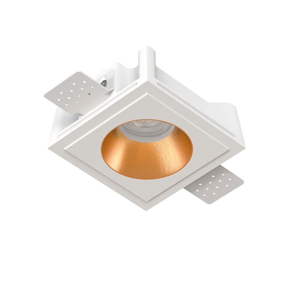 STELLANOVA QUASAR 80 BRASS SN 201 светильник встраиваемый гипсовый