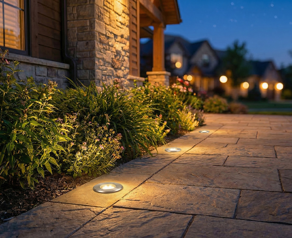 IT8308 грунтовый светильник