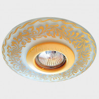 ARCHEO VENICE DESIGN STG GOLD ROUND