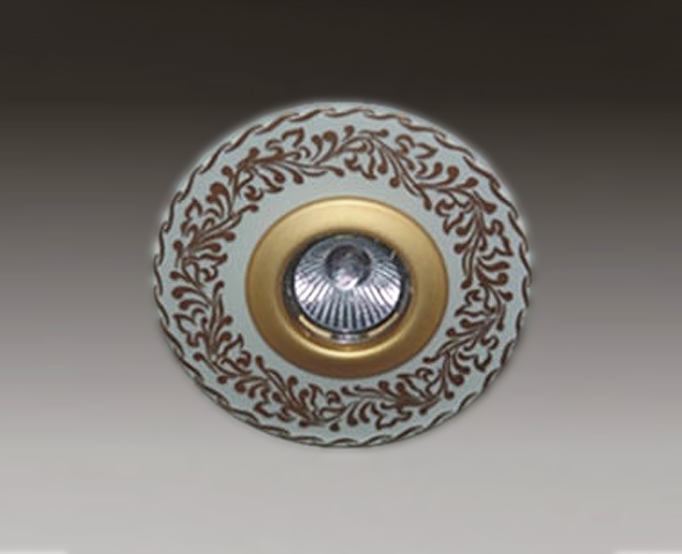 ARCHEO VENICE DESIGN STG GOLD ROUND