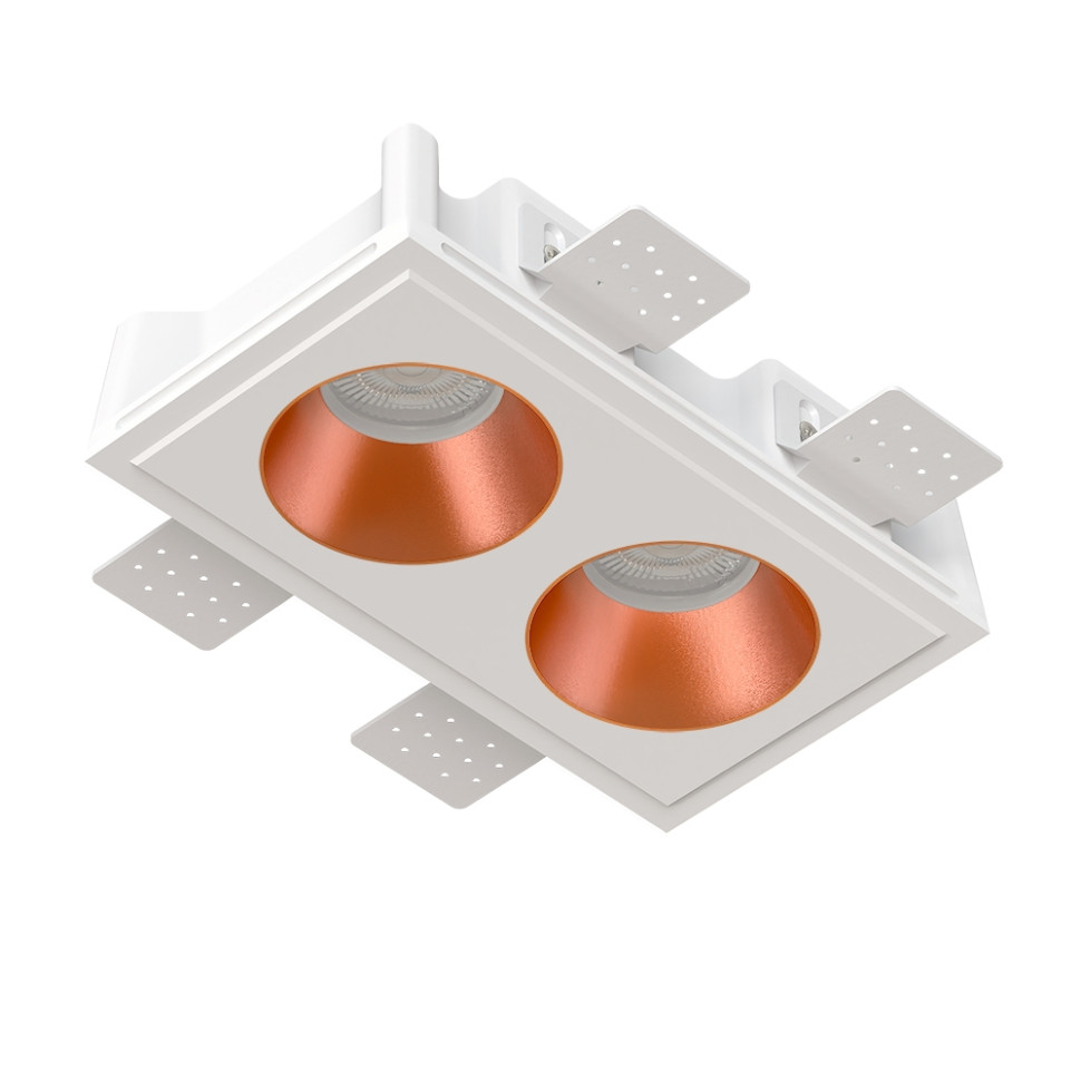STELLANOVA QUASAR 80 DUO COPPER SN 202 светильник встраиваемый гипсовый
