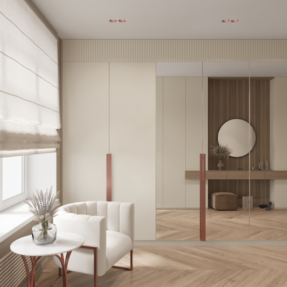 STELLANOVA QUASAR 80 DUO COPPER SN 202 светильник встраиваемый гипсовый