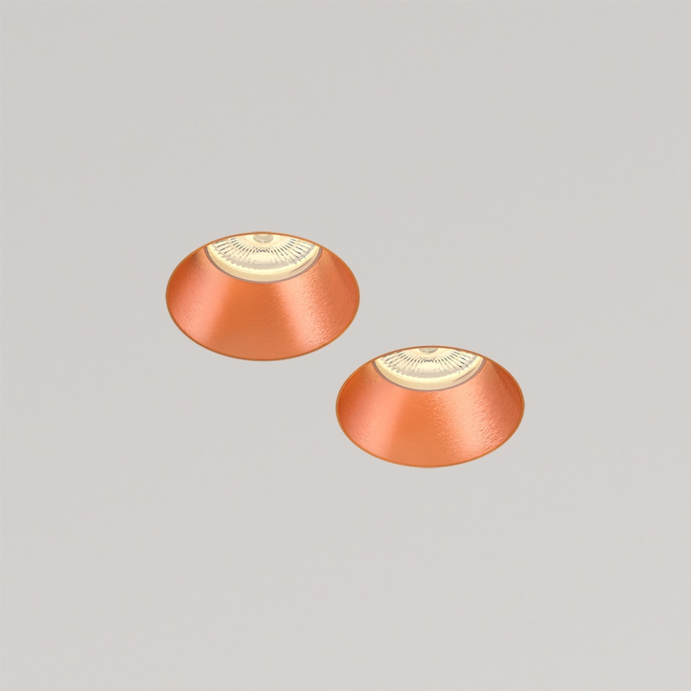STELLANOVA QUASAR 80 DUO COPPER SN 202 светильник встраиваемый гипсовый