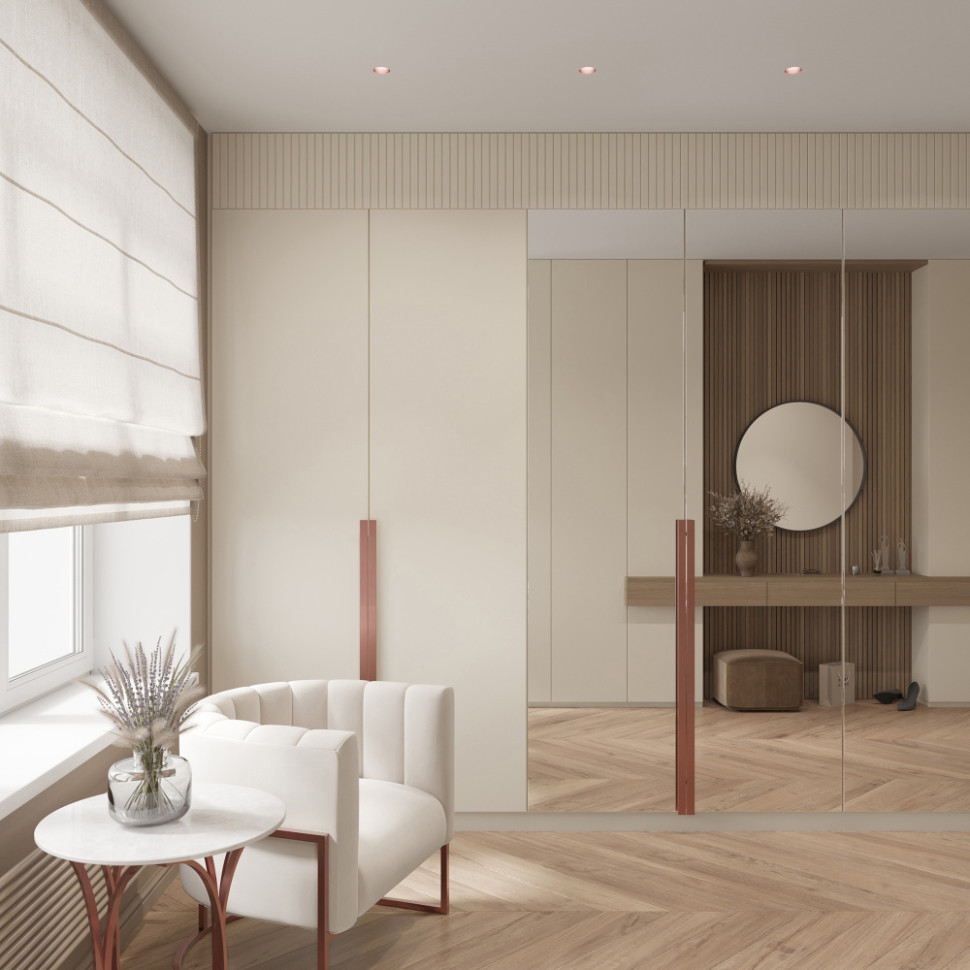 STELLANOVA QUASAR 55 COPPER SN 204 светильник встраиваемый гипсовый