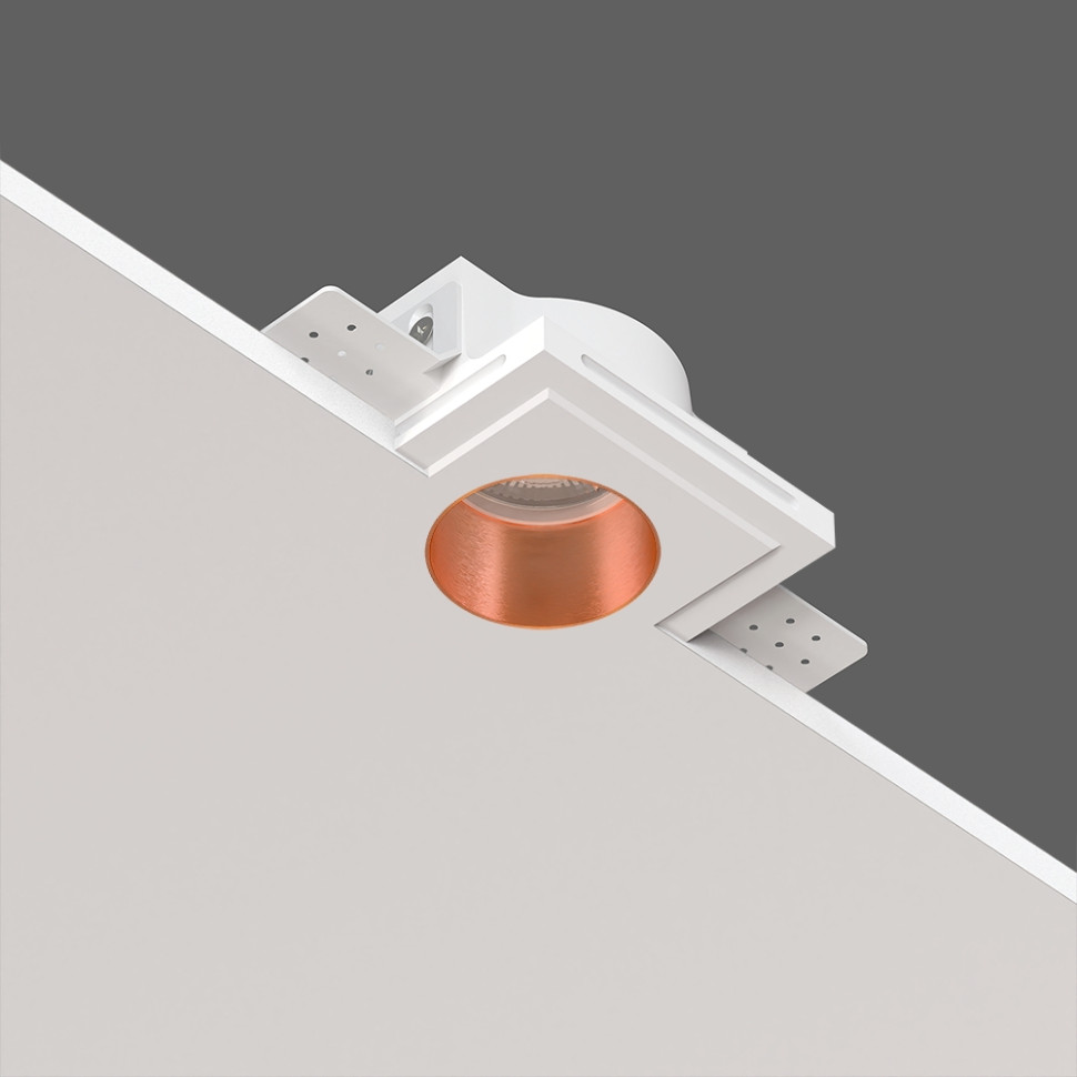 STELLANOVA QUASAR 55 COPPER SN 204 светильник встраиваемый гипсовый