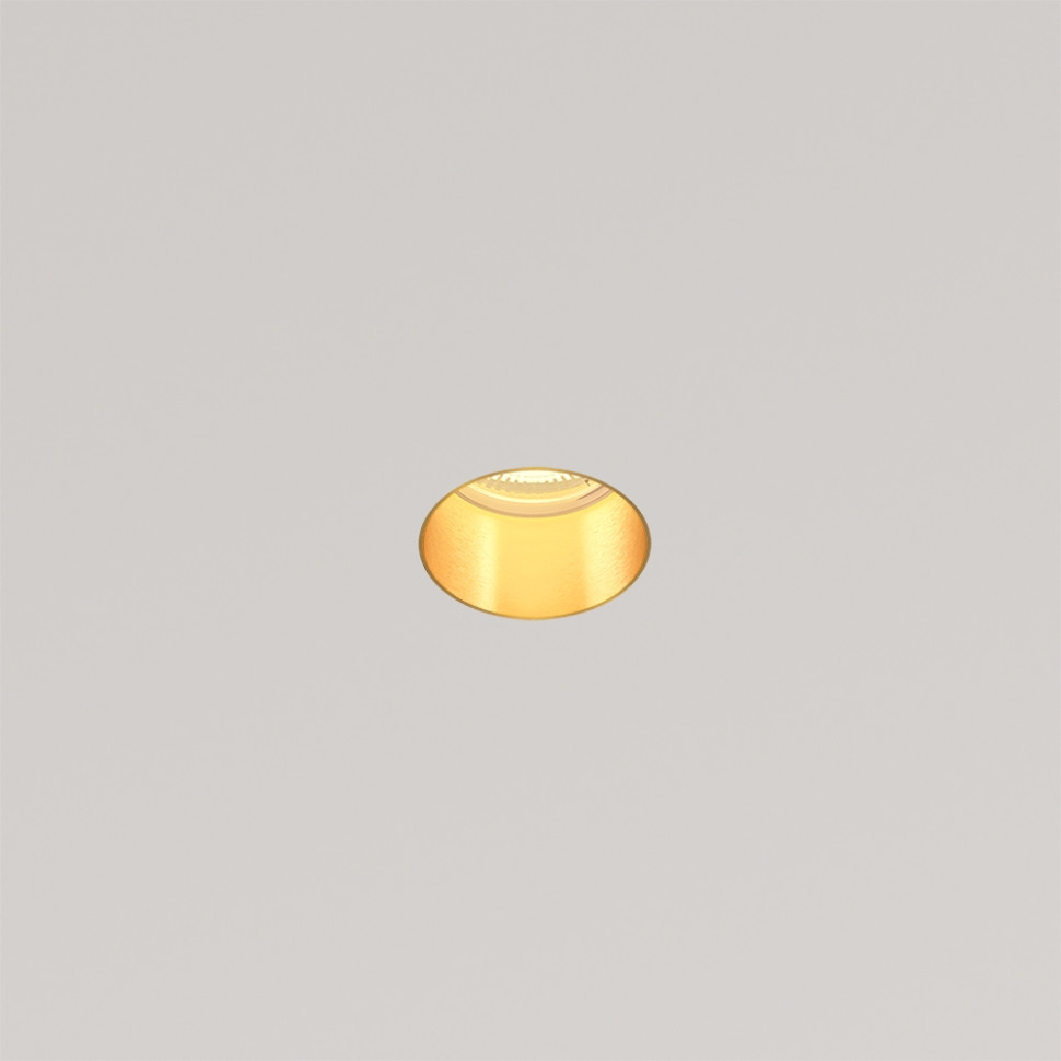STELLANOVA QUASAR 55 BRASS SN 205 светильник встраиваемый гипсовый