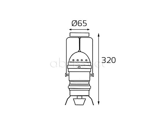 XFST1D white + WSO 80 white светильник трековый
