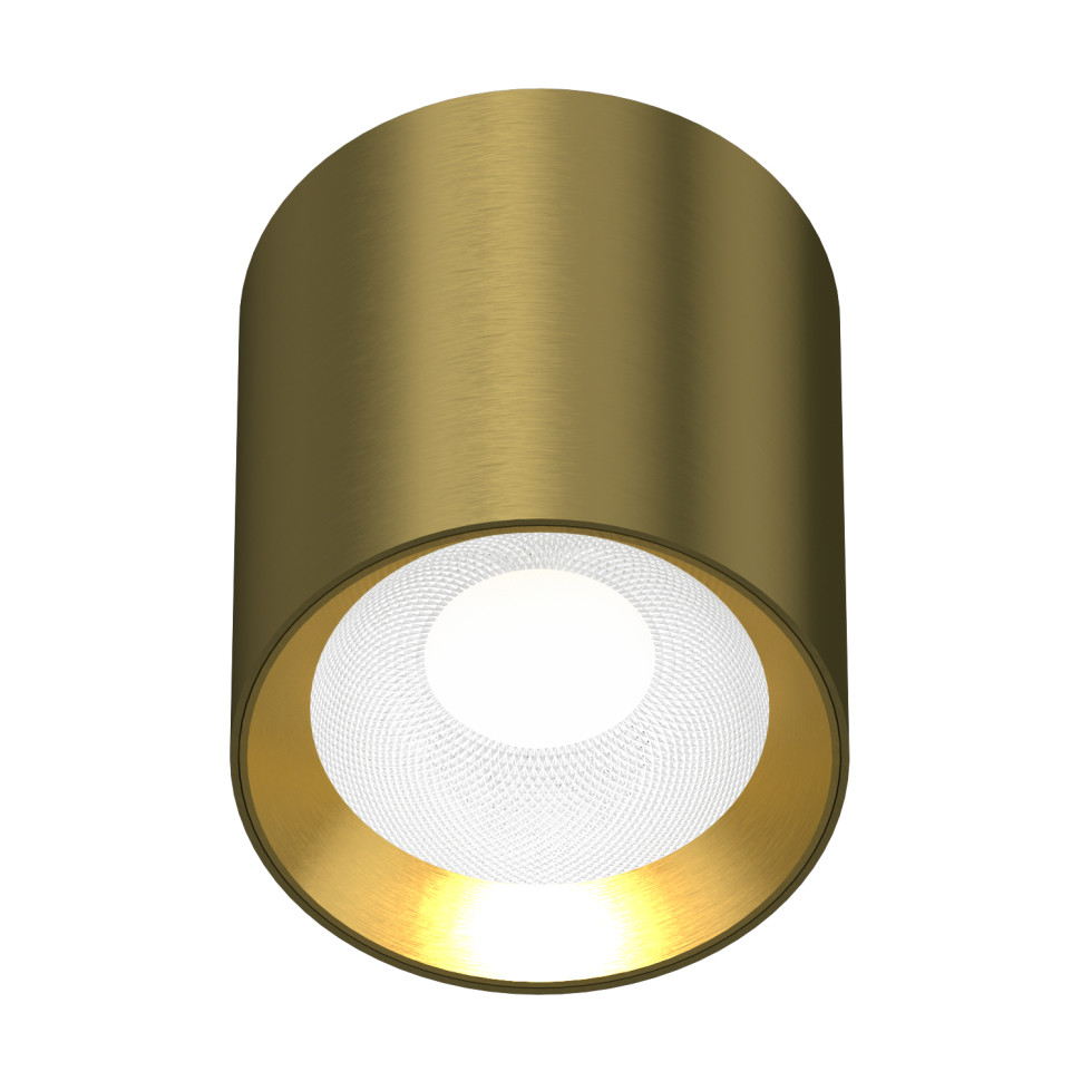 IT014-0207 gold светильник потолочный влагозащищенный