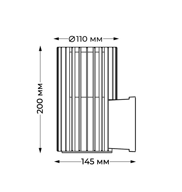 IT3047 настенный уличный светильник