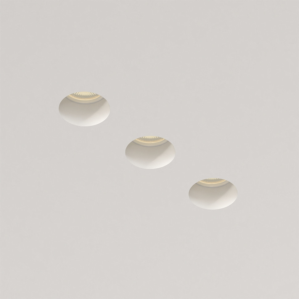 STELLANOVA QUASAR 55 Trio SN 054 светильник встраиваемый гипсовый