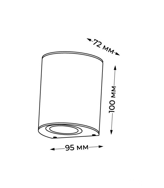 IT3721 настенный уличный светильник