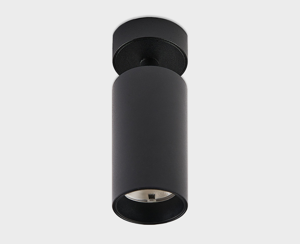 IT02-018 black 3000K светильник потолочный поворотный