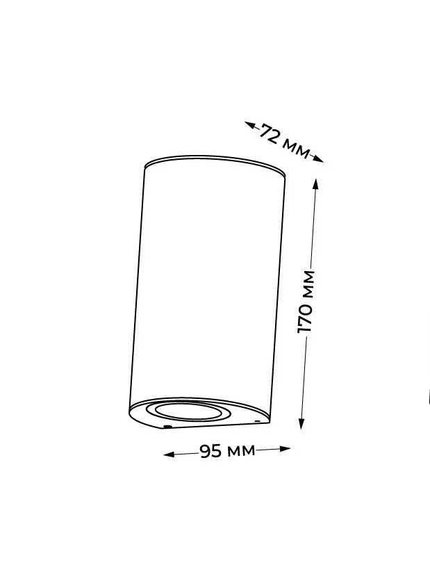 IT3722 настенный уличный светильник