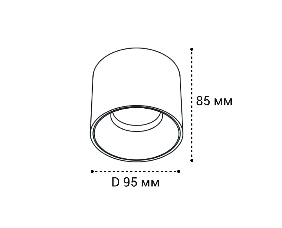 IT06-6036 white 4000K светильник потолочный влагозащищенный